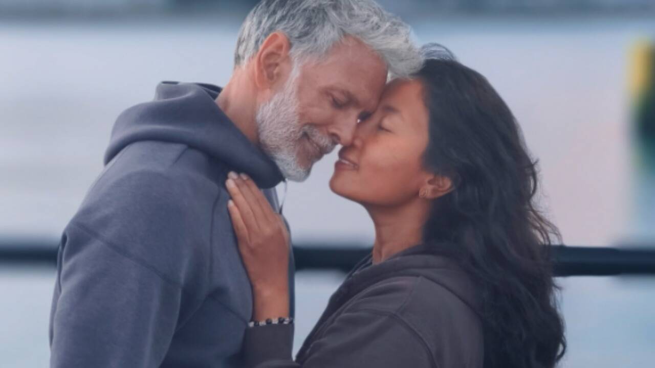 Milind Soman wishes Ankita Konwar a happy birthday