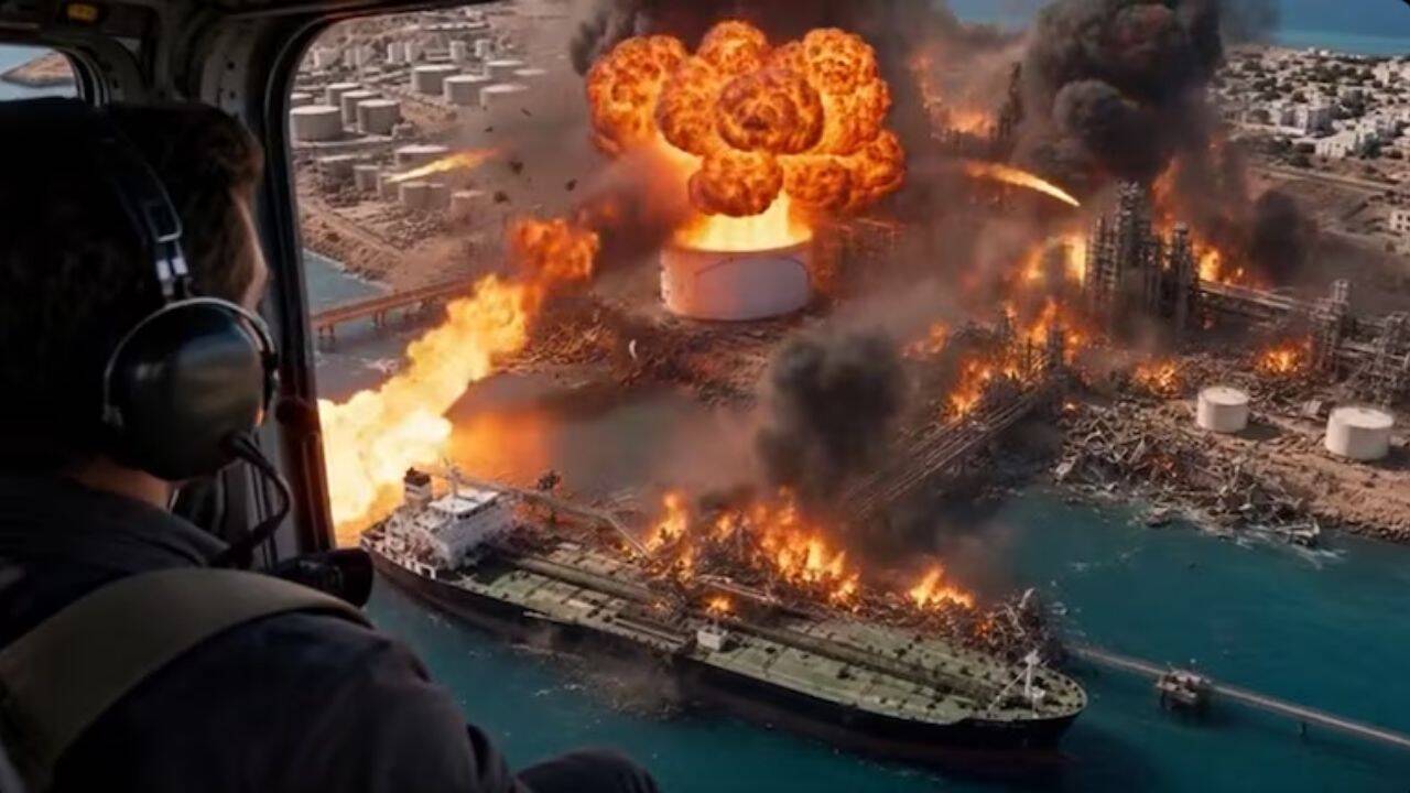 ‘Blown to smithereens’: Trump shares AI-generated video of Iran’s Kharg Island