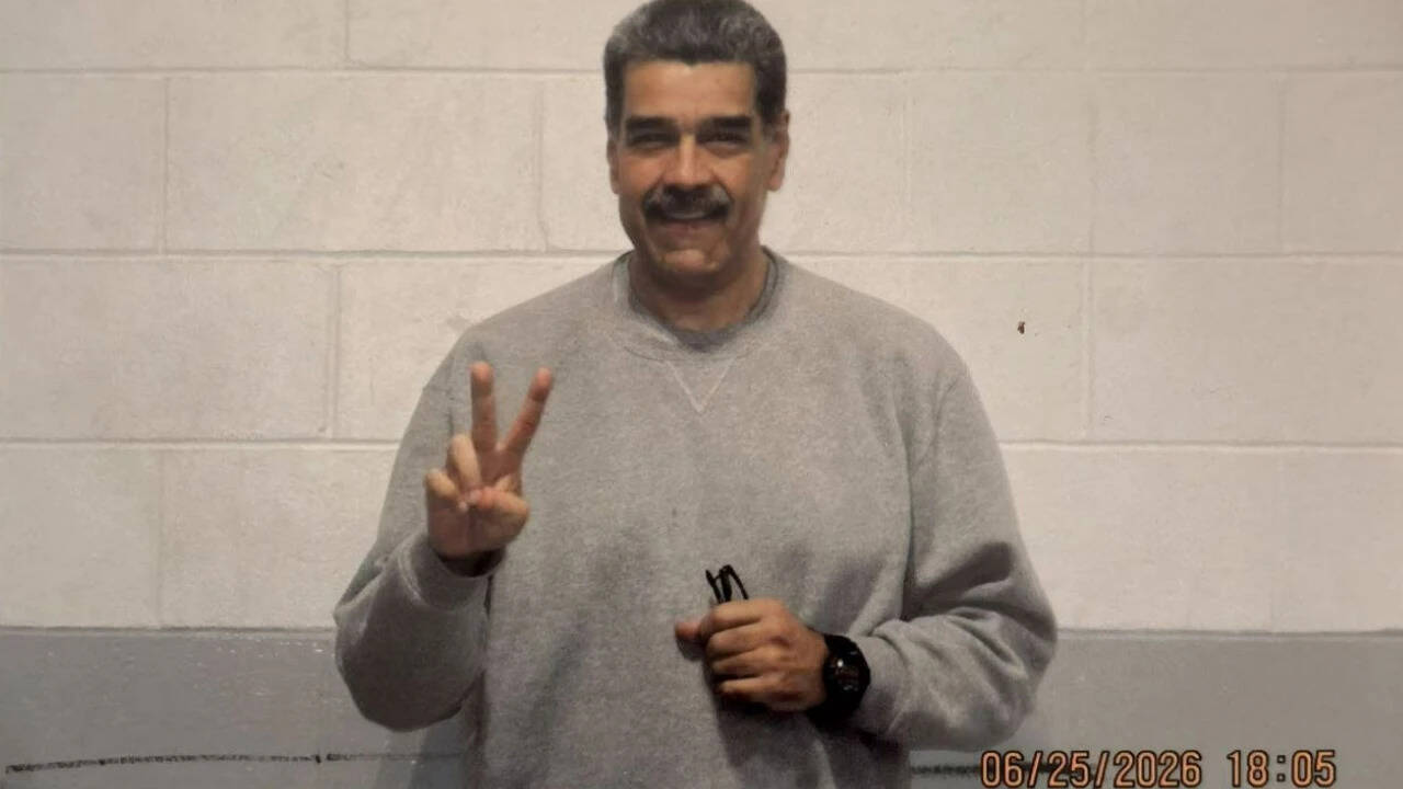 'Venezuela will be reborn': Maduro shares first photos from US prison since capture