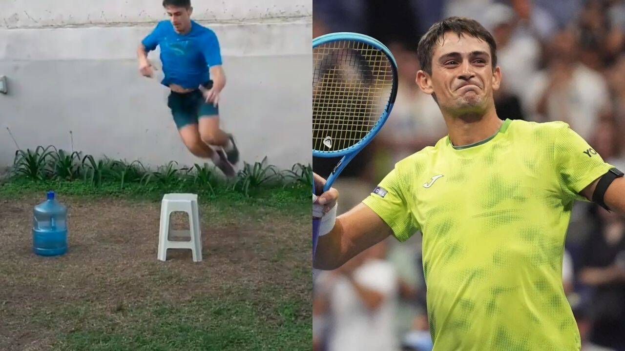 From watching Djokovic win 1st Slam to sending his idol home: Mariano Navone's story