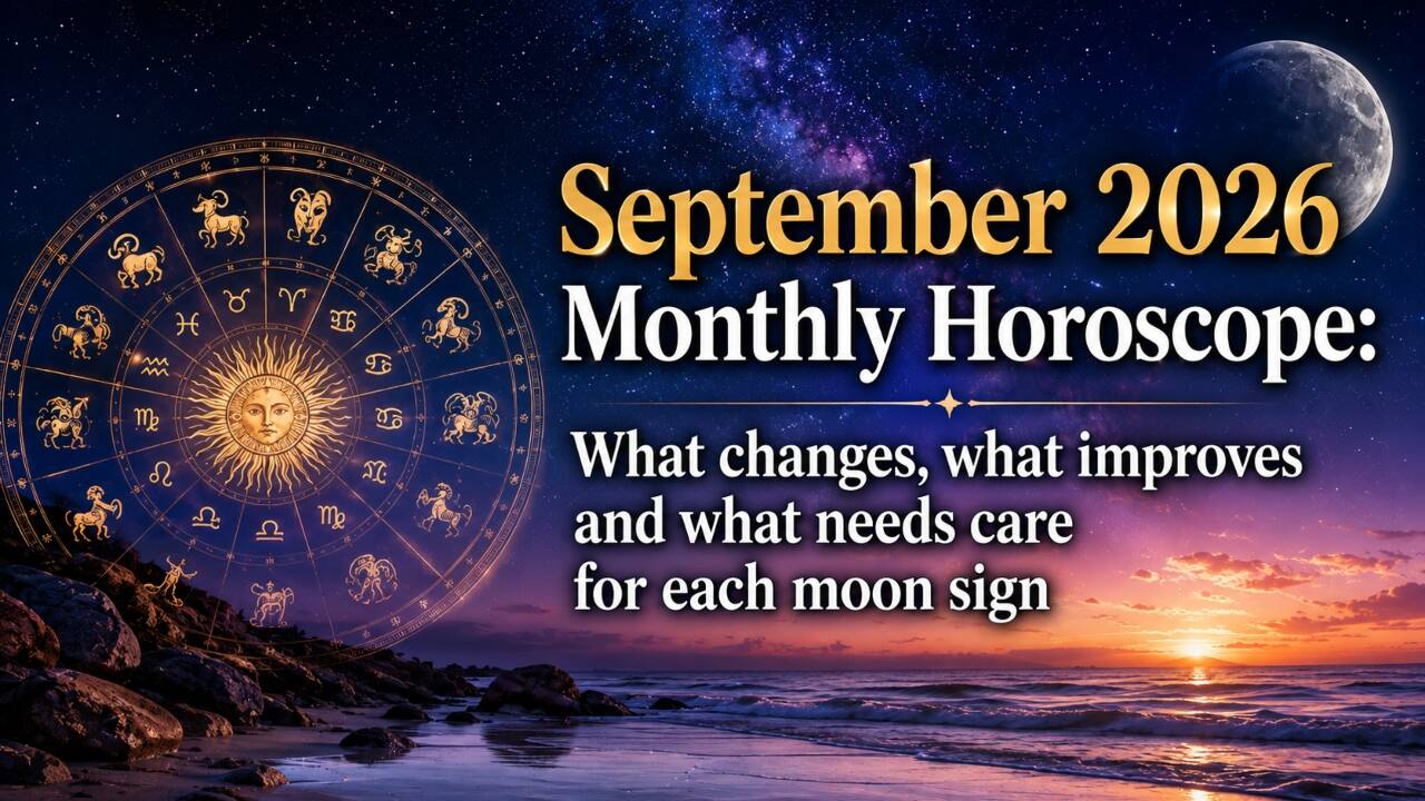 September 2026 astrological outlook: Venus enters Libra; Mars shifts to Cancer on 18th