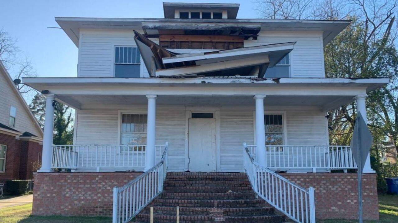 In 2008, Allen University moved a 1903 house and promised to restore it; now it is being demolished