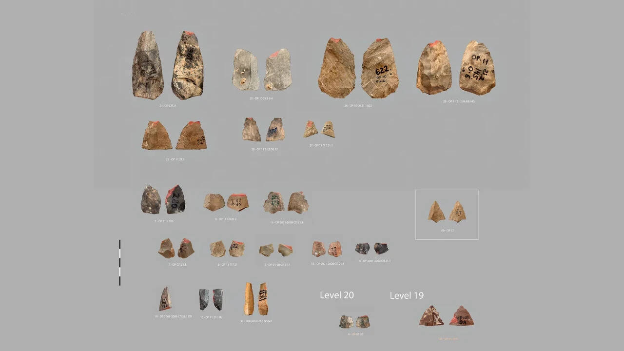 Ancient Uzbek tools resemble European weapons made 25,000 years later