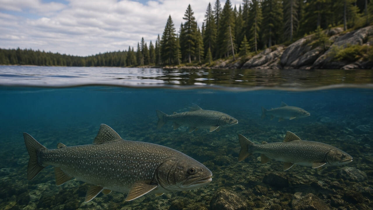 Scientists acidified an Ontario lake for 17 years; decades later, trout remain below half their former level