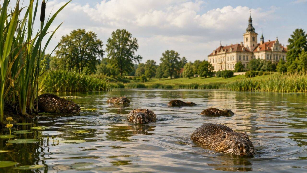 In 1905, a Bohemian prince released five muskrats that multiplied into millions