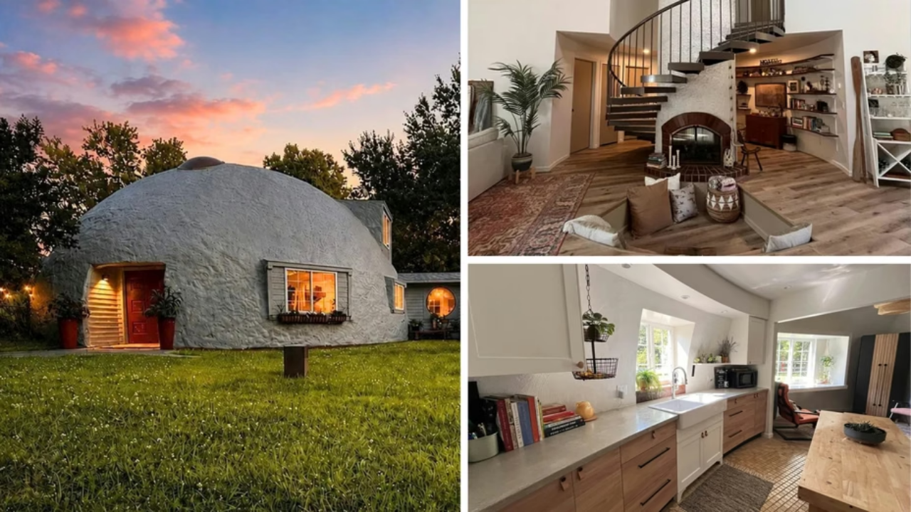 In 2023, buyers paid $87,000 for a crumbling 1979 Michigan concrete dome with caved-in ceilings
