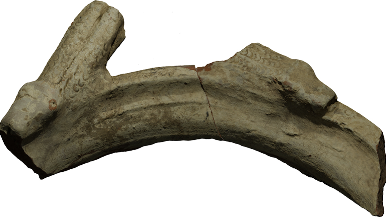 Nearly 2,000-year-old vessel with two snake heads found at Roman villa in Spain