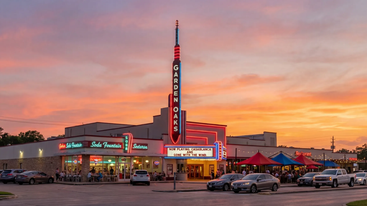 In 1947, Houston opened a 700-seat Art Deco theater; 79 years later, $2.8M was raised to save it
