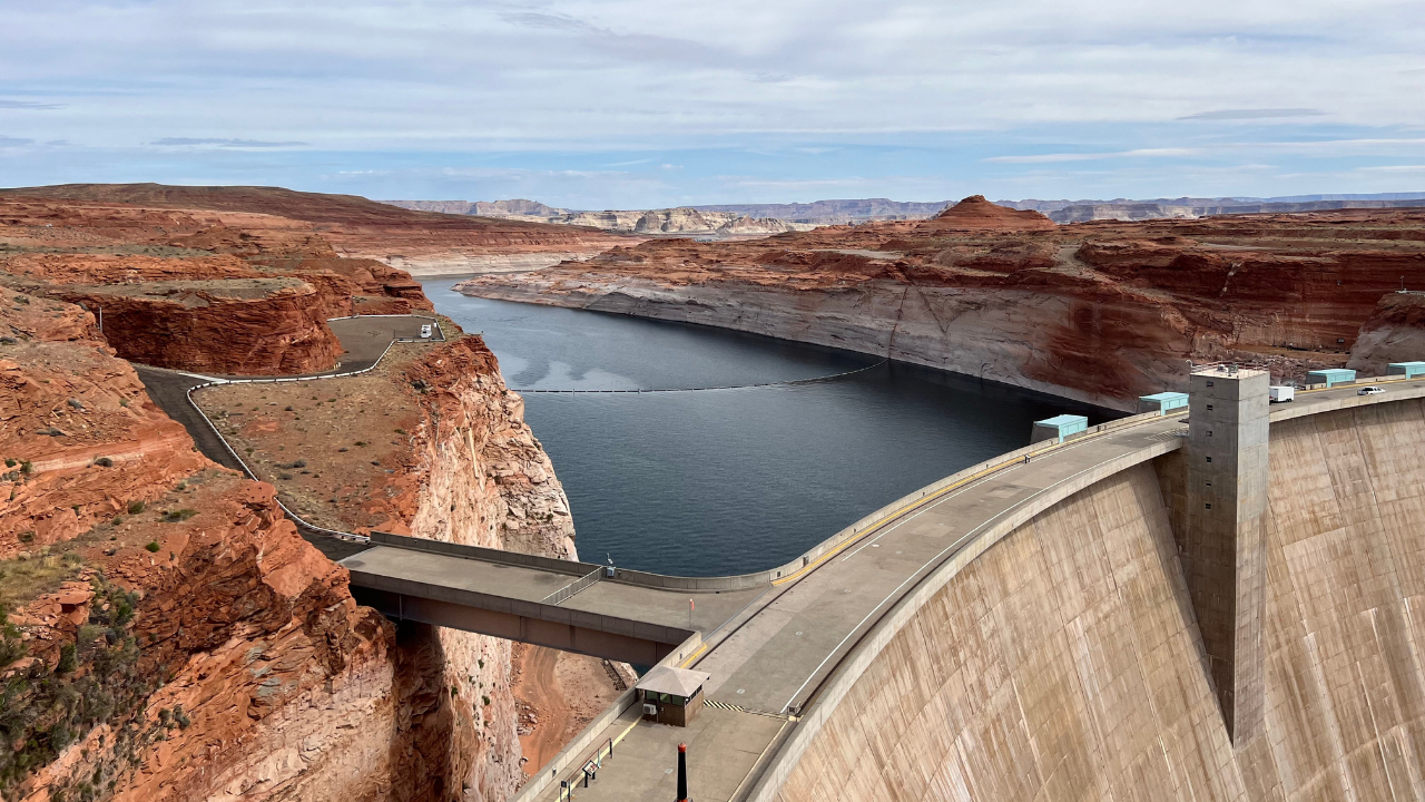 Scientists released 45,000 cfs from Glen Canyon Dam for 8 days in 1996 to rebuild Grand Canyon sandbars