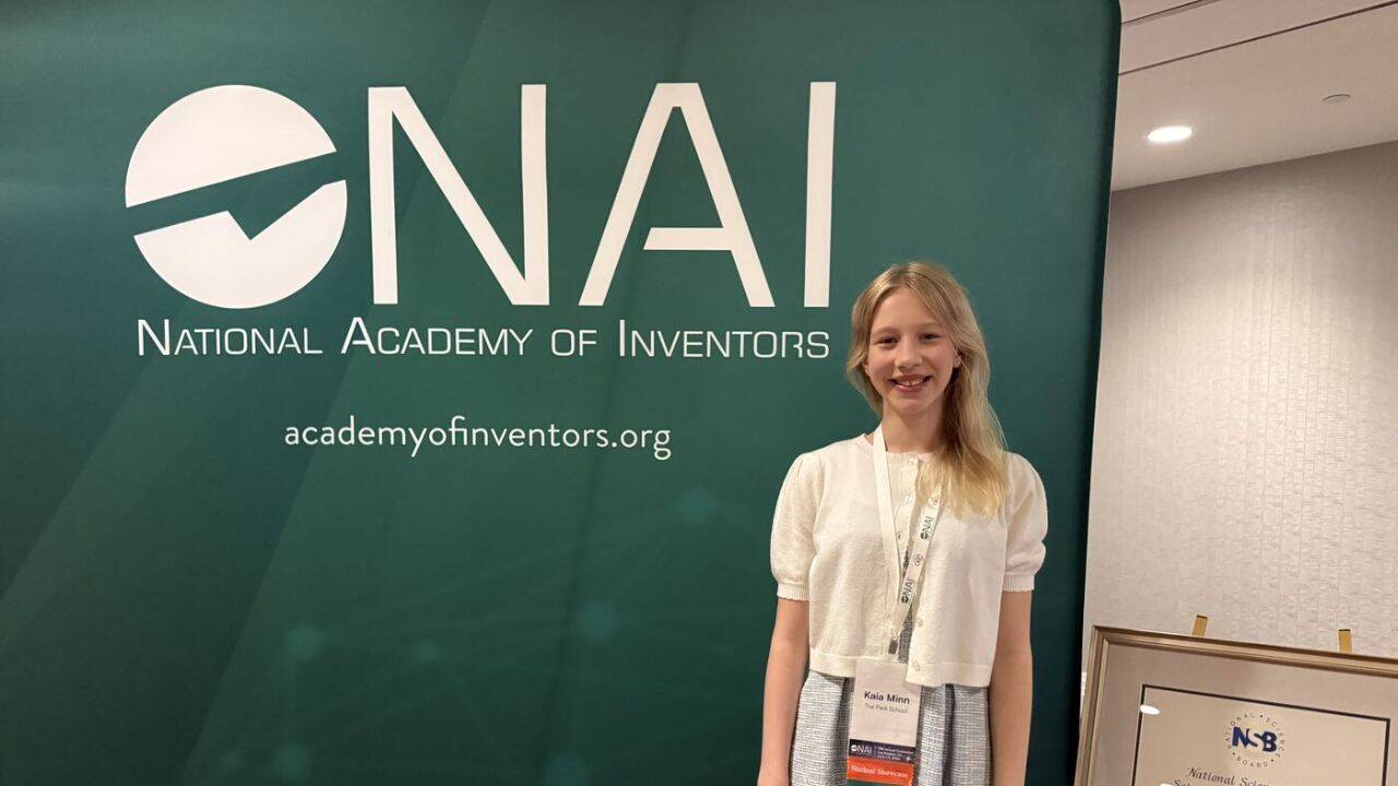 13-year-old Massachusetts inventor Kaia Minn turned orange peels into seed pods