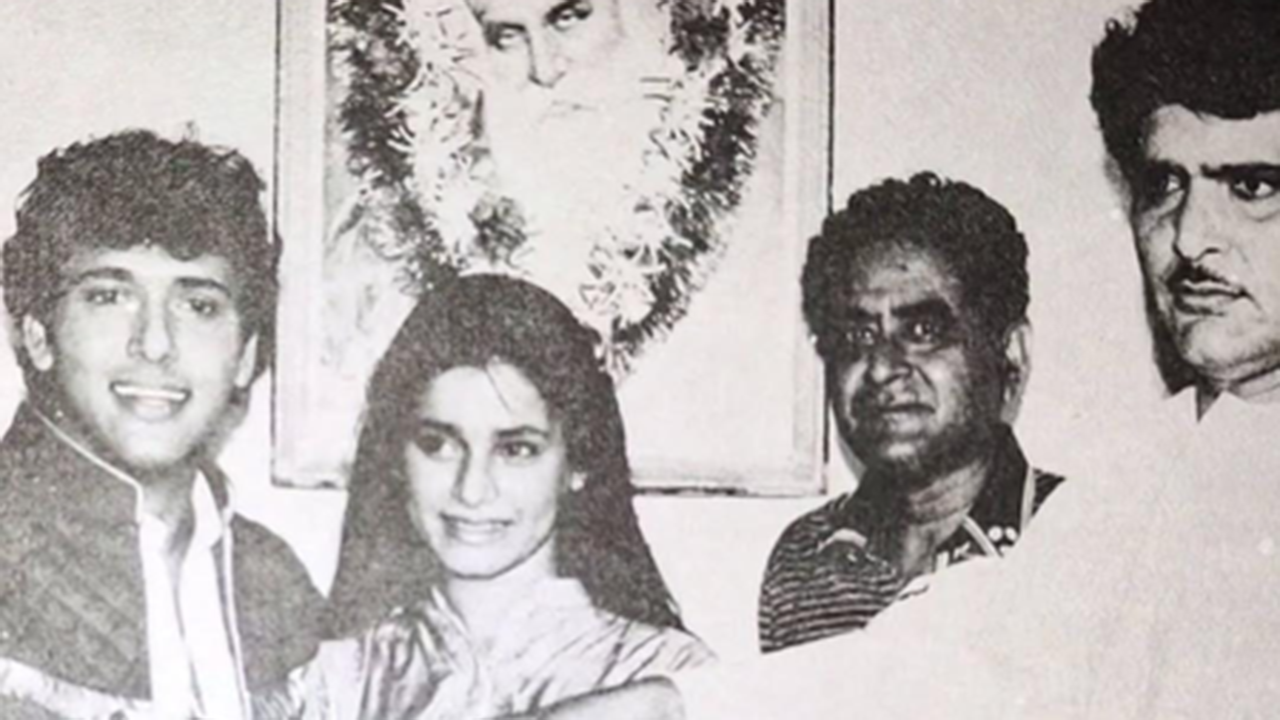 Govinda and Neelam’s RARE picture from 1989 film ‘Farz Ki Jung’ muhurat surfaces; Raza Murad recalls working with the young stars