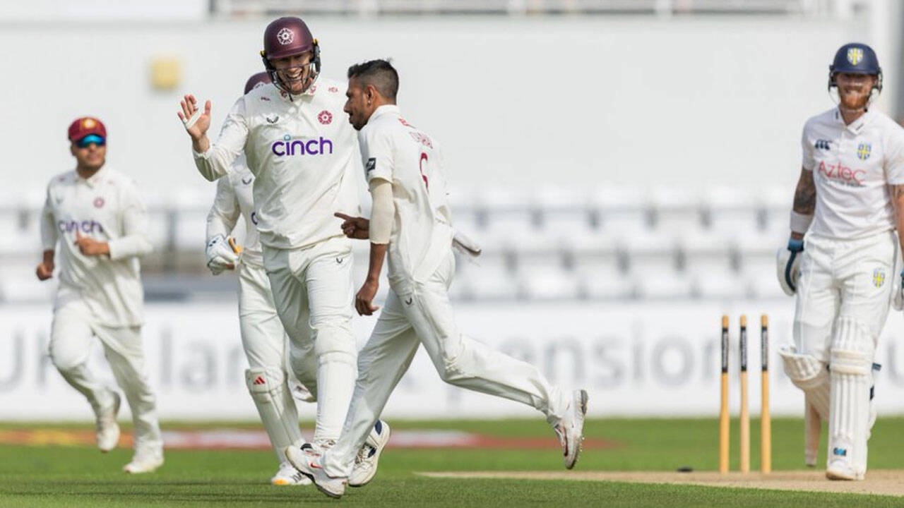 Watch: Chahal’s magical delivery leaves Ben Stokes stunned in County game