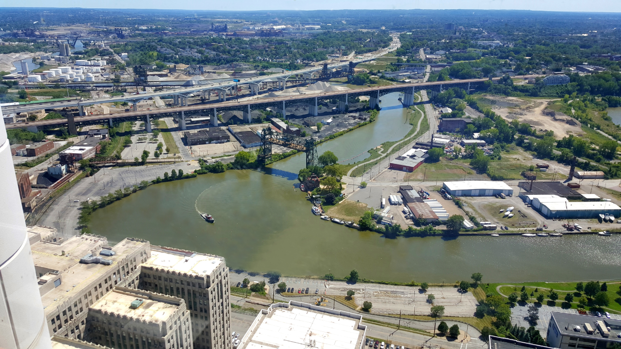 In 2020, Ohio removed a dam from the once-polluted Cuyahoga River; it reopened 39 km of habitat