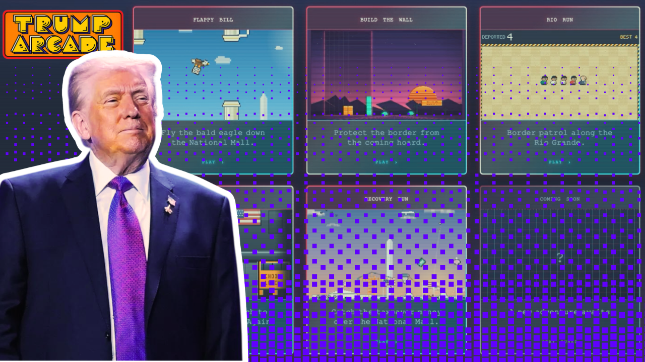 Play, deport, repeat: Trump launches arcade-style immigration games