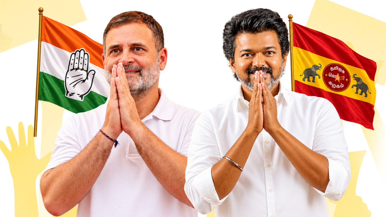 Rahul Gandhi vs C Joseph Vijay: Can TVK chief do what Arvind Kejriwal could not?