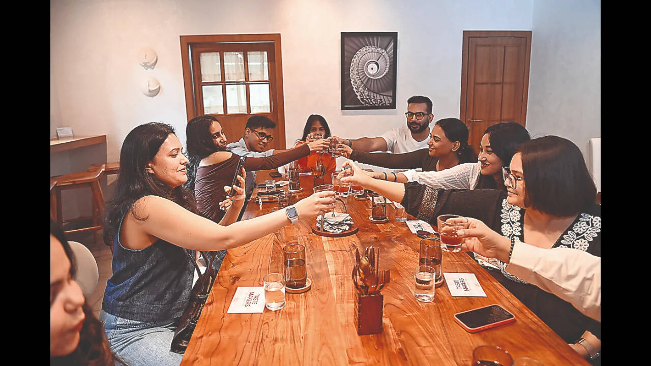 Coffee shops offer cupping sessions as an alternative to takeaway “venti” drinks