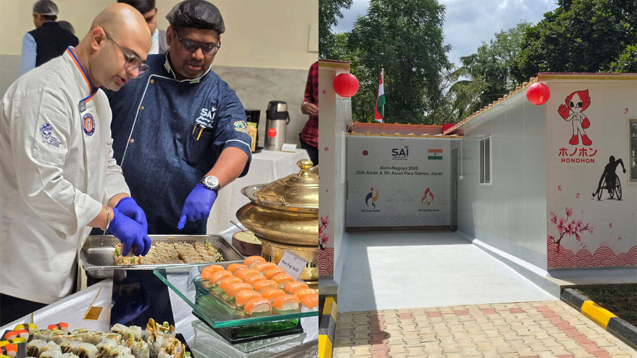 SAI creates ‘Little Japan’: Indian athletes get taste of Asian Games life in containers