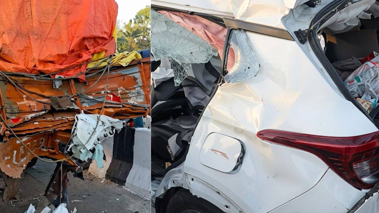 8 students killed after car rams into parked lorry in Kerala