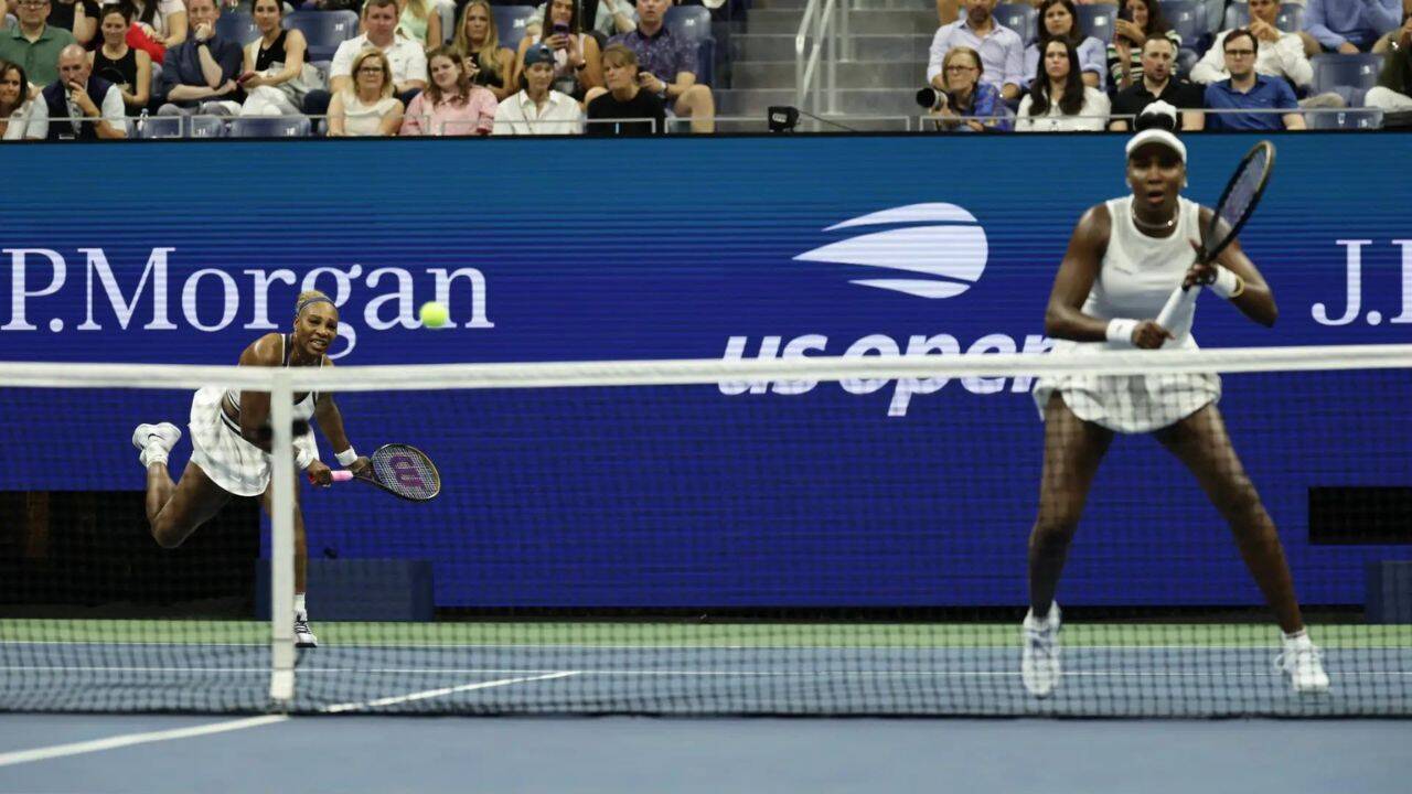 erena and Venus Williams lose US Open doubles thriller after 5-0 lead in decider