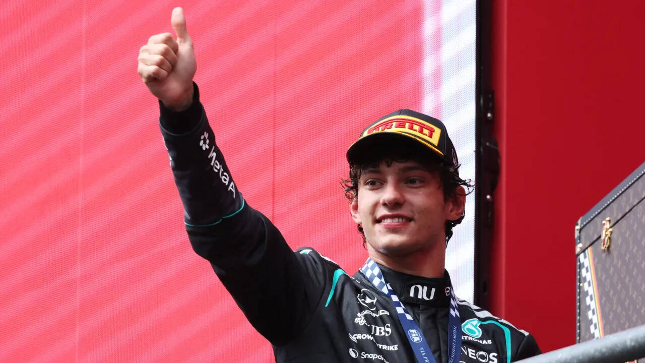 Kimi Antonelli heads into Monza GP as first Italian championship leader since 1953
