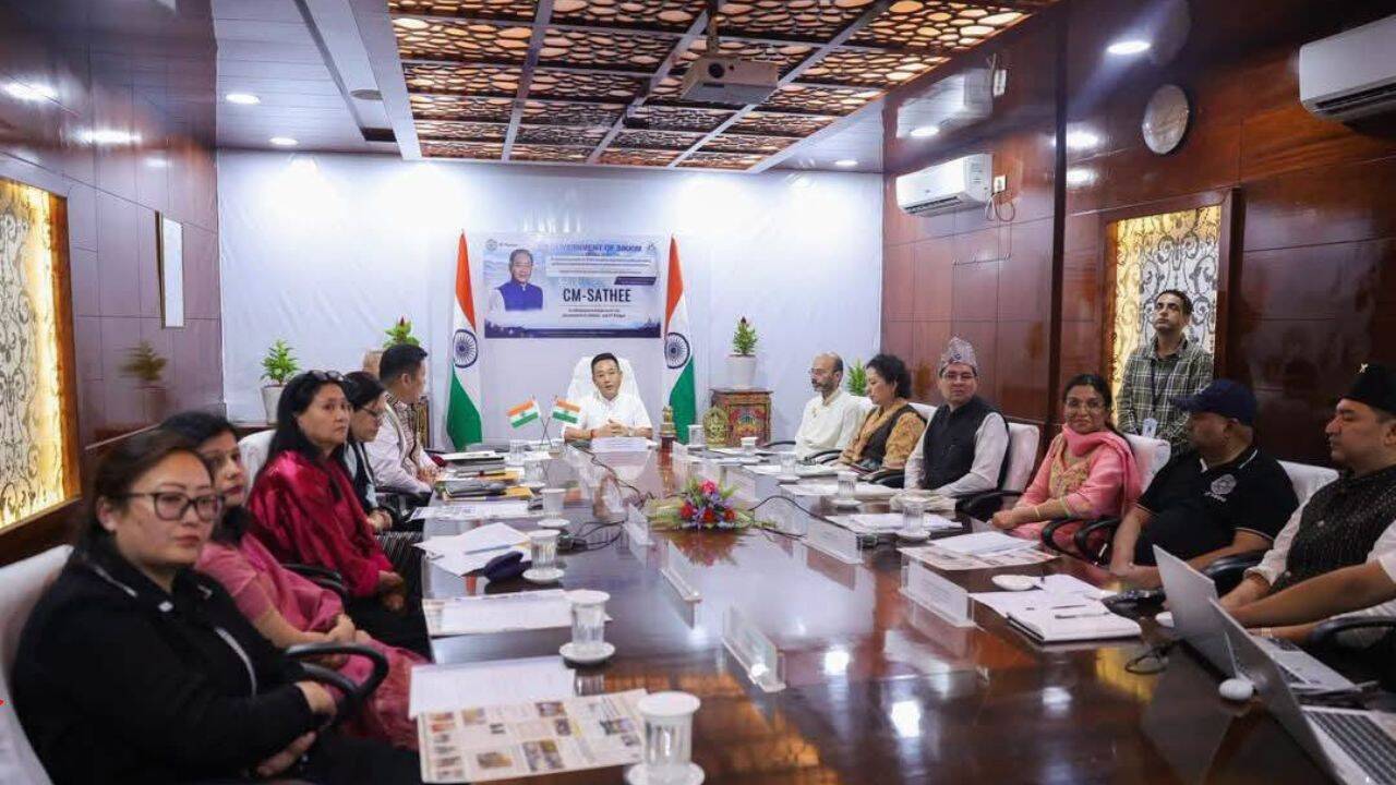 Sikkim CM launches free coaching for JEE, NEET aspirants from poor families