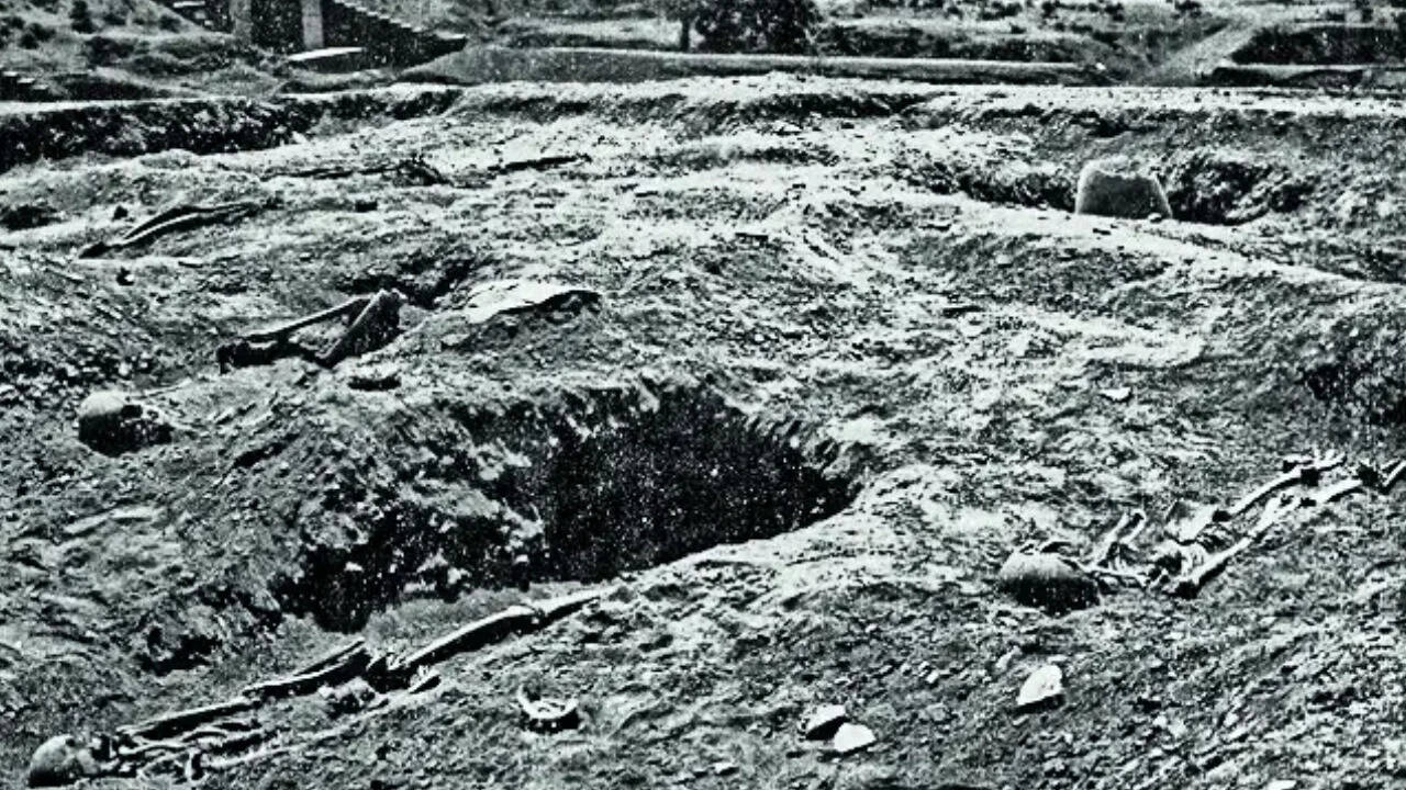 Frozen like Pompeii, Ujjain’s 42 twisted skeletons await answers