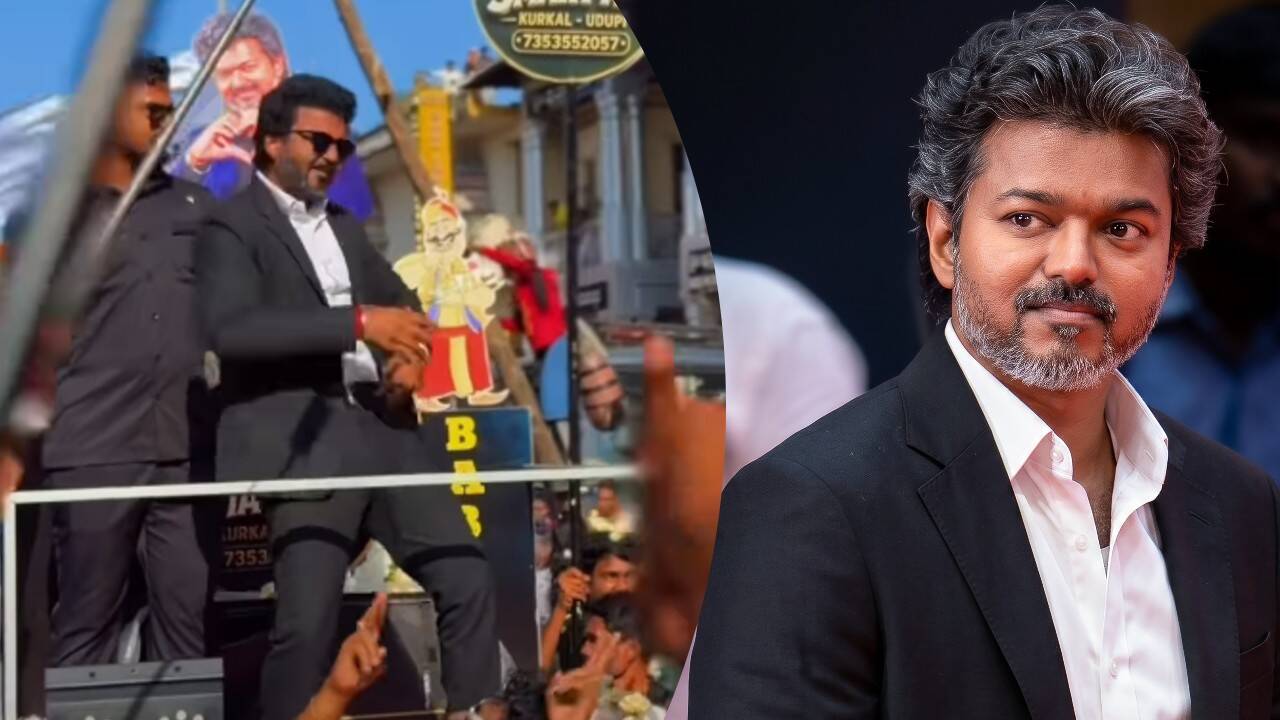 CM Vijay’s look-alike takes Udupi by storm during Krishna Janmashtami