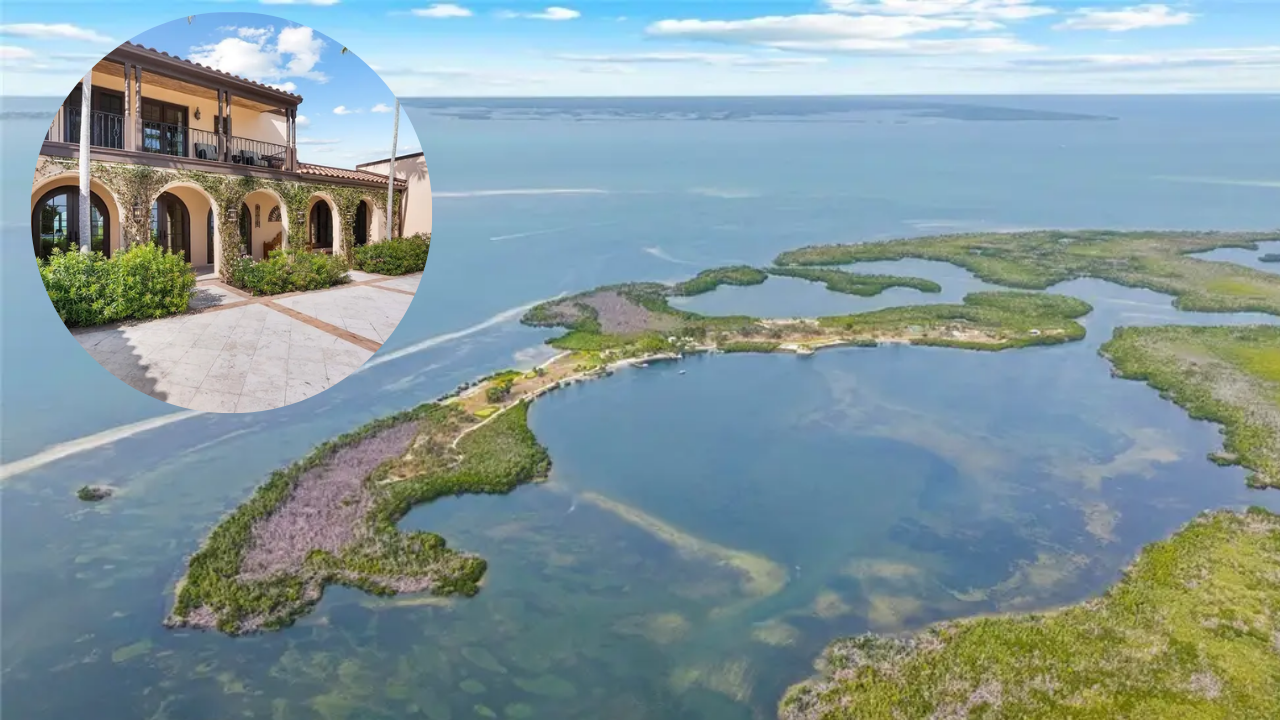 In 2015, Mark Pentecost paid $14.5 million for a 104-acre Florida island; after pouring millions...