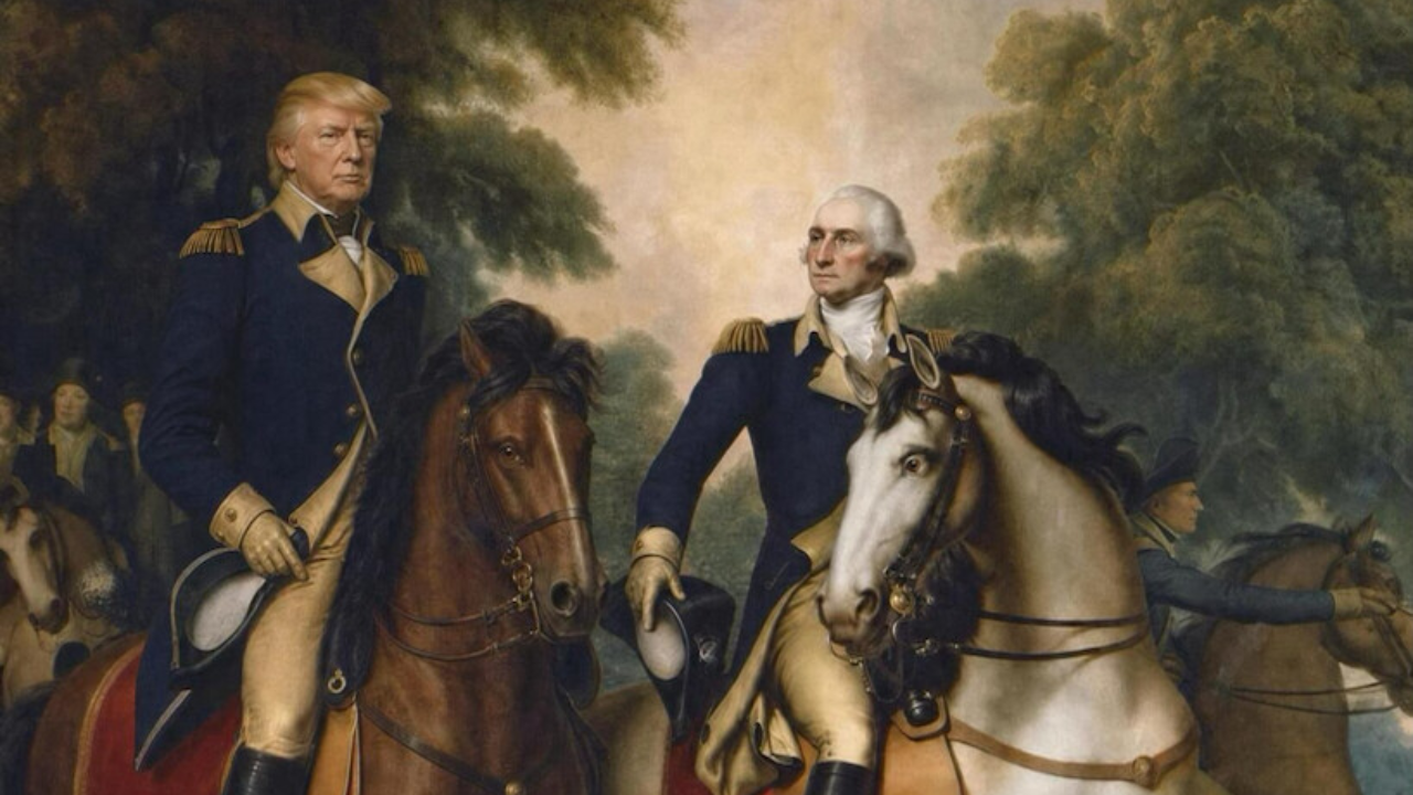 'New America', George Washington meet &amp; Robert De Niro jibe: Trump unleashes AI-powered fantasies