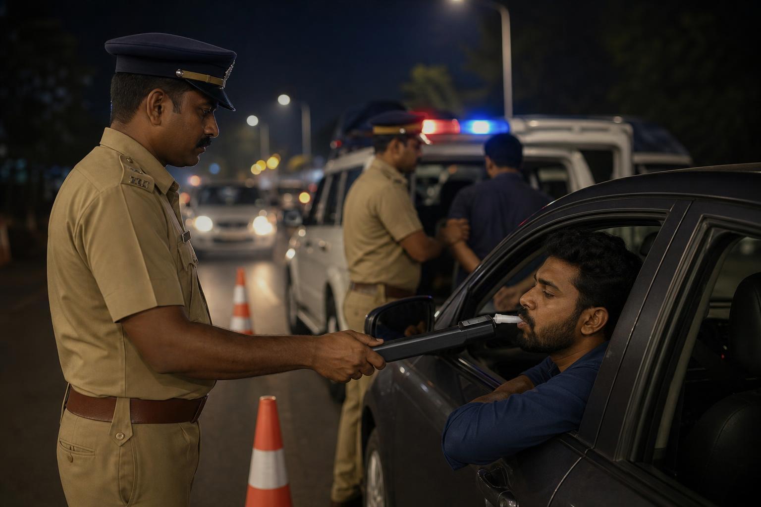 Kerala police book 2,799 for drunk driving; recommend cancellation of 884 licences