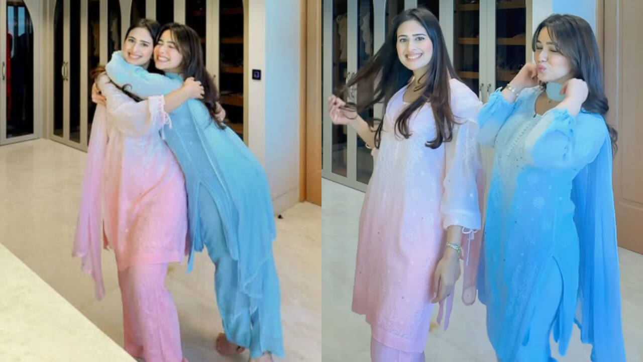 Sara Tendulkar and ‘bhabhi’ Saaniya Chandhok twin in ethnic wear for family lunch
