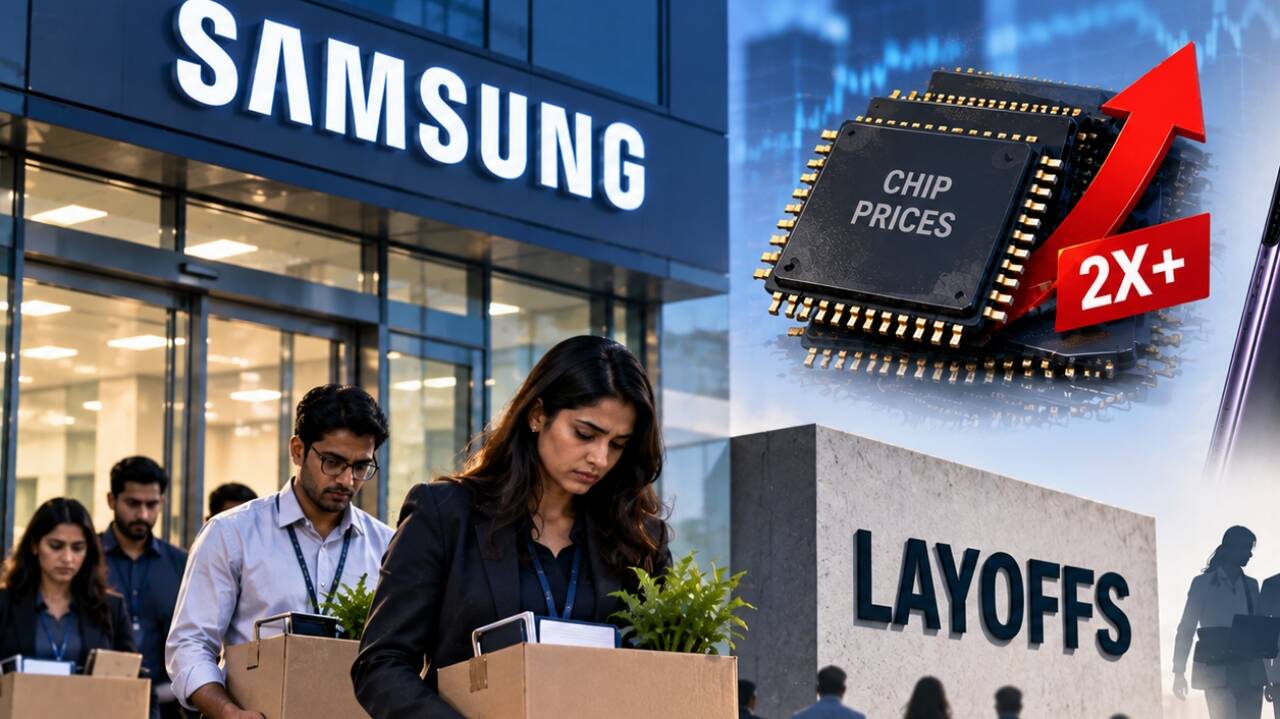 Pink slips: Samsung India cuts 80-100 jobs, more layoffs expected after Diwali