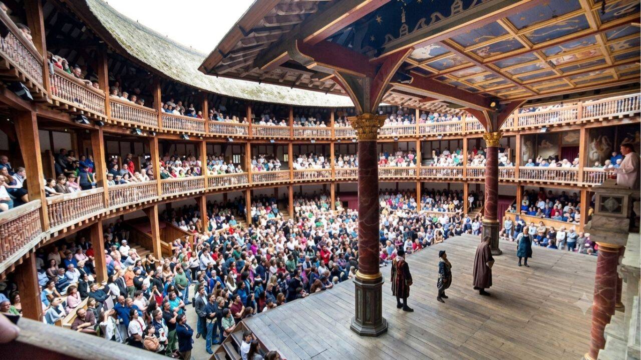 Shakespeare’s Globe to replace 30-year-old roof with 14,000 reed bundles in £10m project