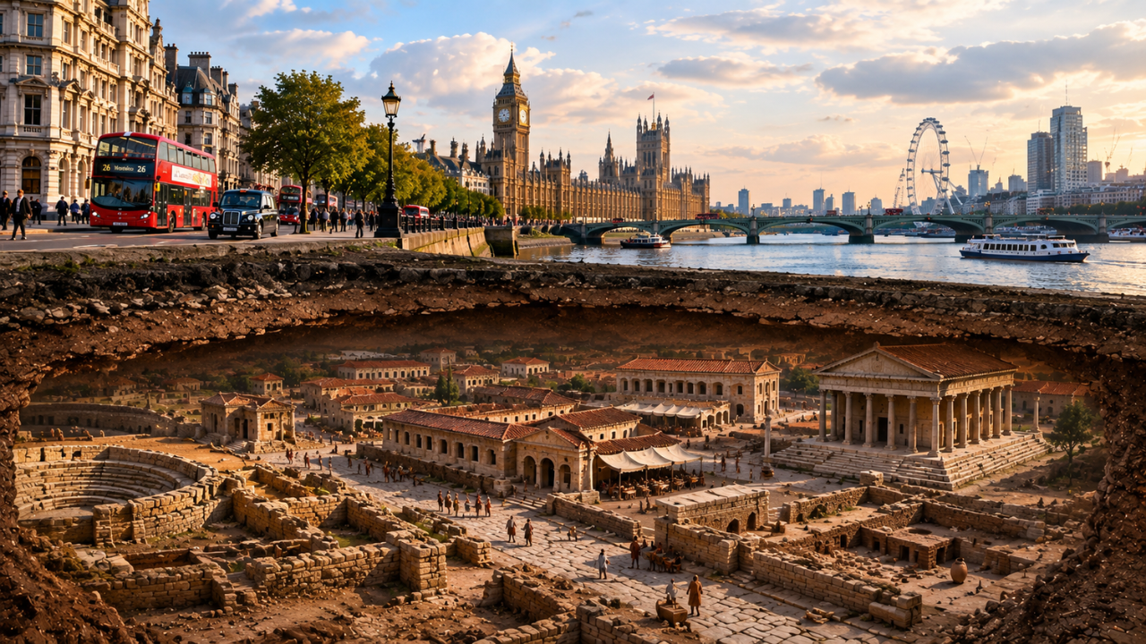 Why archaeologists keep finding ancient cities beneath modern ones