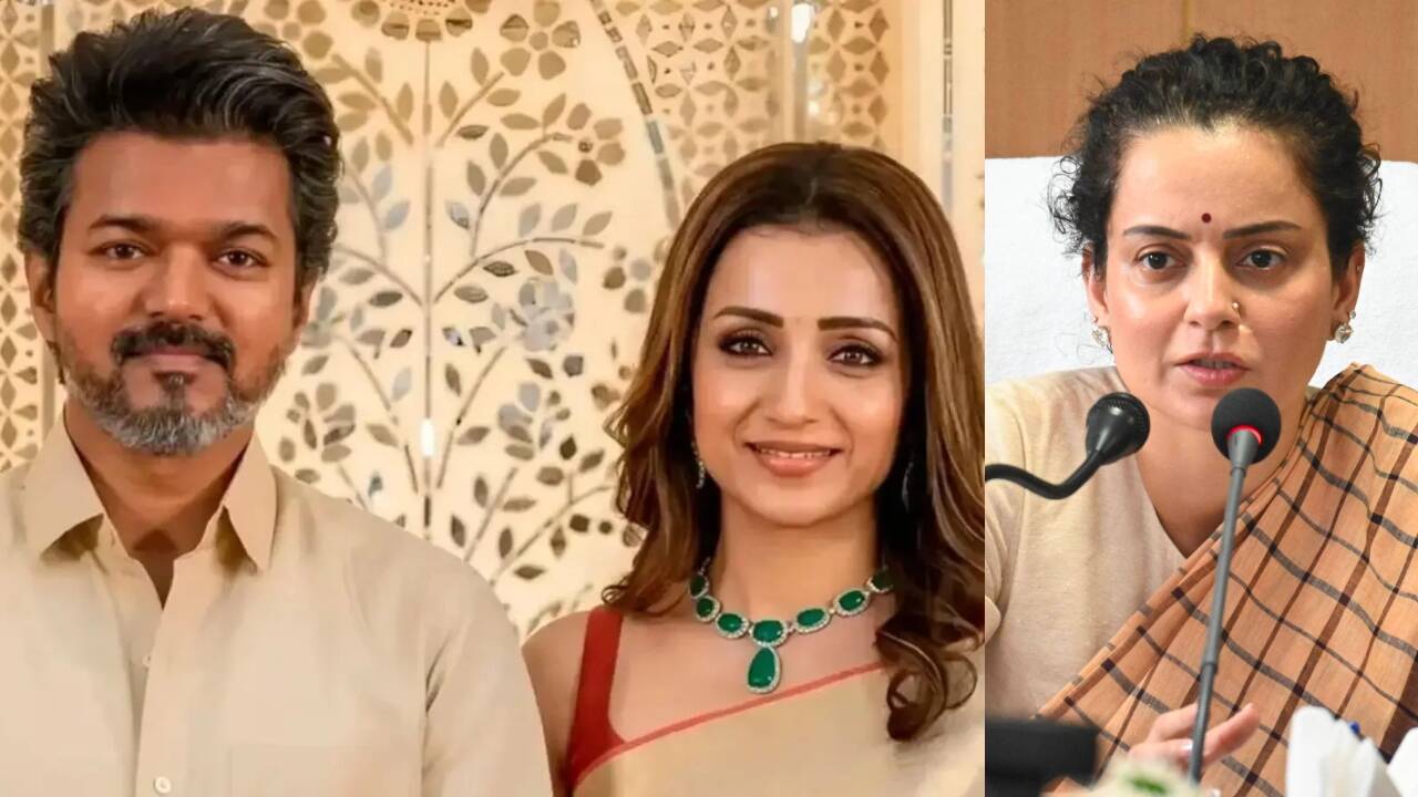 Kangana supports Trisha amid character assassination over link-up rumours with CM Vijay