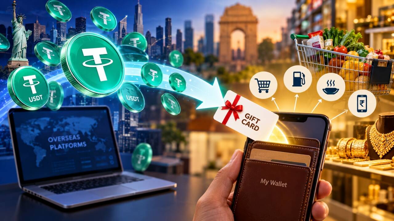 Crypto goes abroad, returns as gift cards for Indians to buy groceries & gold