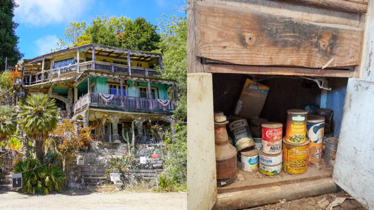 California garbage collector spent 50 years turning trash into a hillside home
