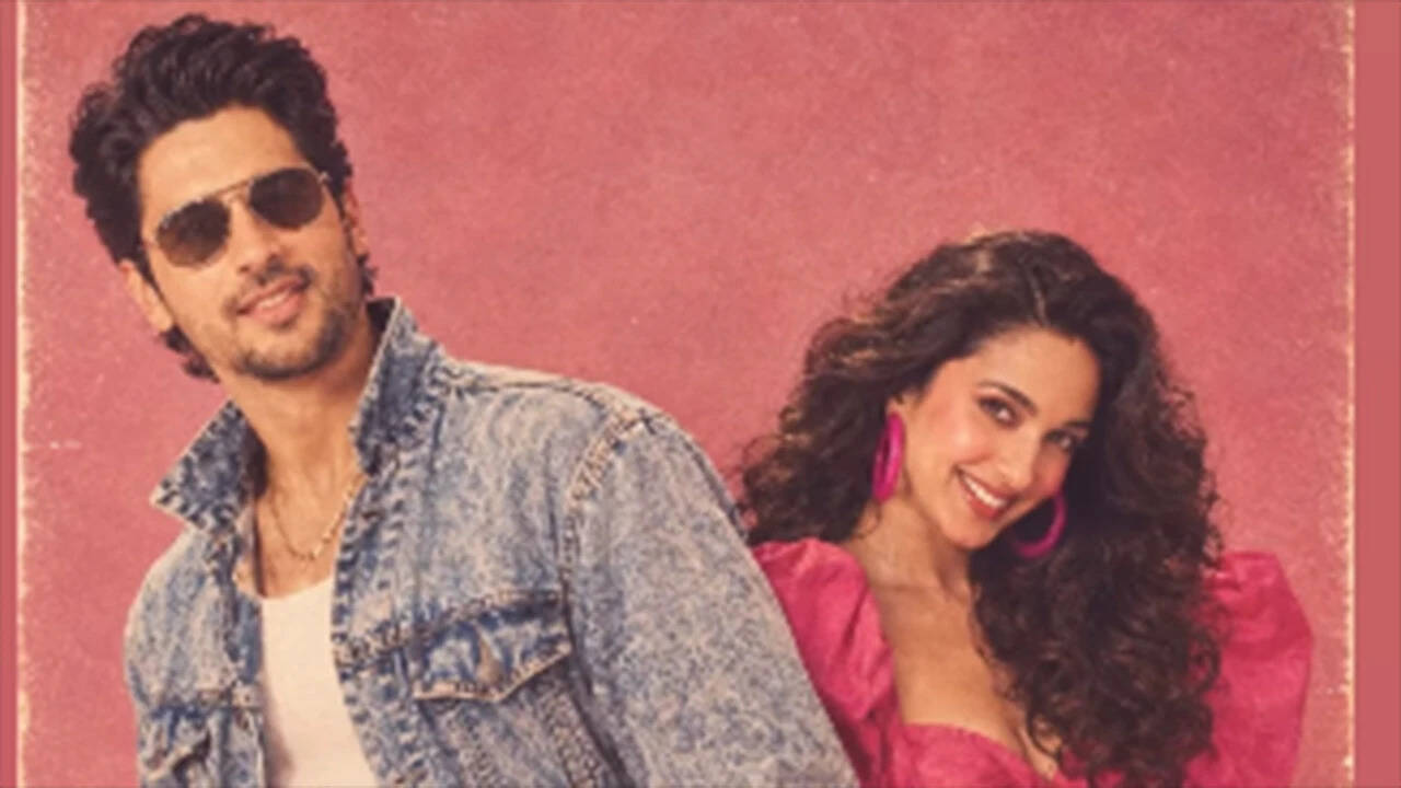 Kiara Advani and Sidharth Malhotra recreate 80s Bollywood magic in viral AI trend, fans compare their look to Akshay Kumar and Raveena Tandon