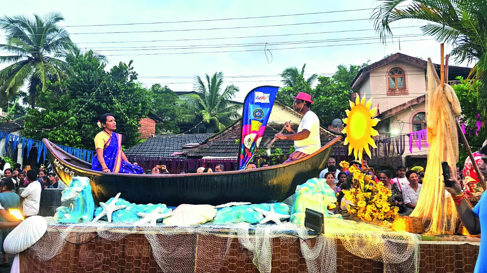 Divar’s annual Bonderam festival draws crowds despite rain