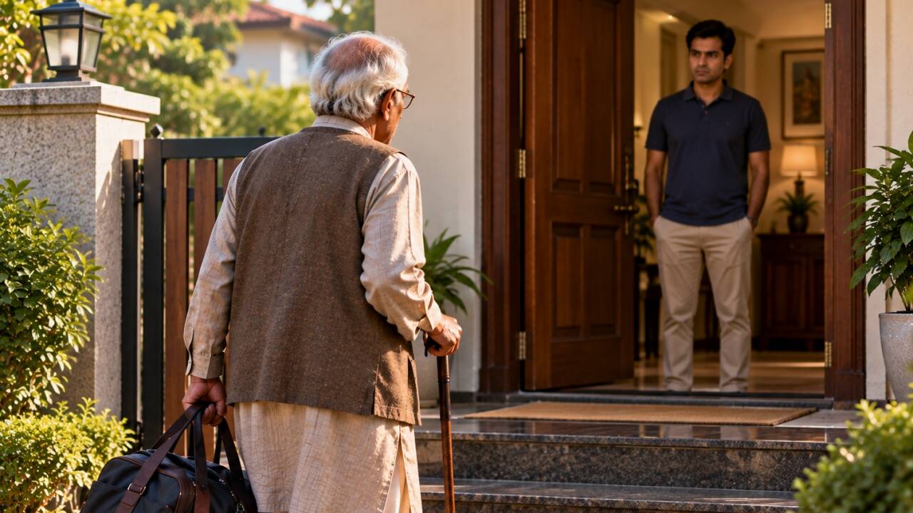 86-year-old father alleged son forced him out; HC orders son to vacate home