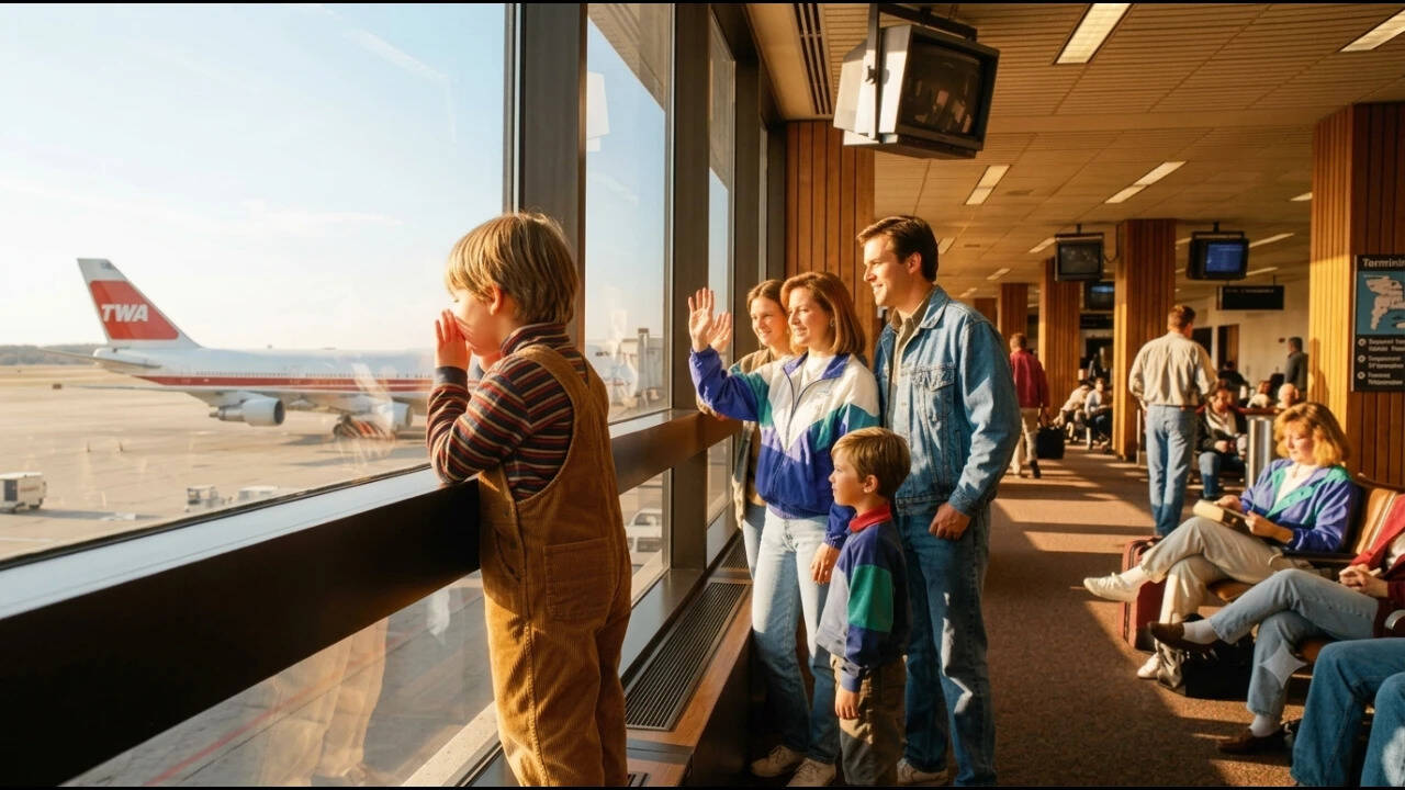 Before 9/11, families could walk to airport gates; 25 years later, it’s returning