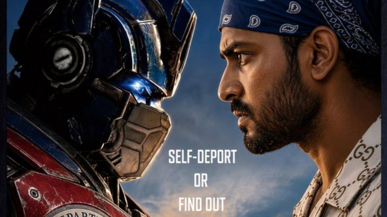 'Get off our roads Mr Singh': Trump administration's 'self-deport' ad sparks row