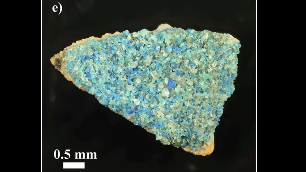 A 5,000-year-old skeleton had mysterious blue pigment; scientists seek its origin