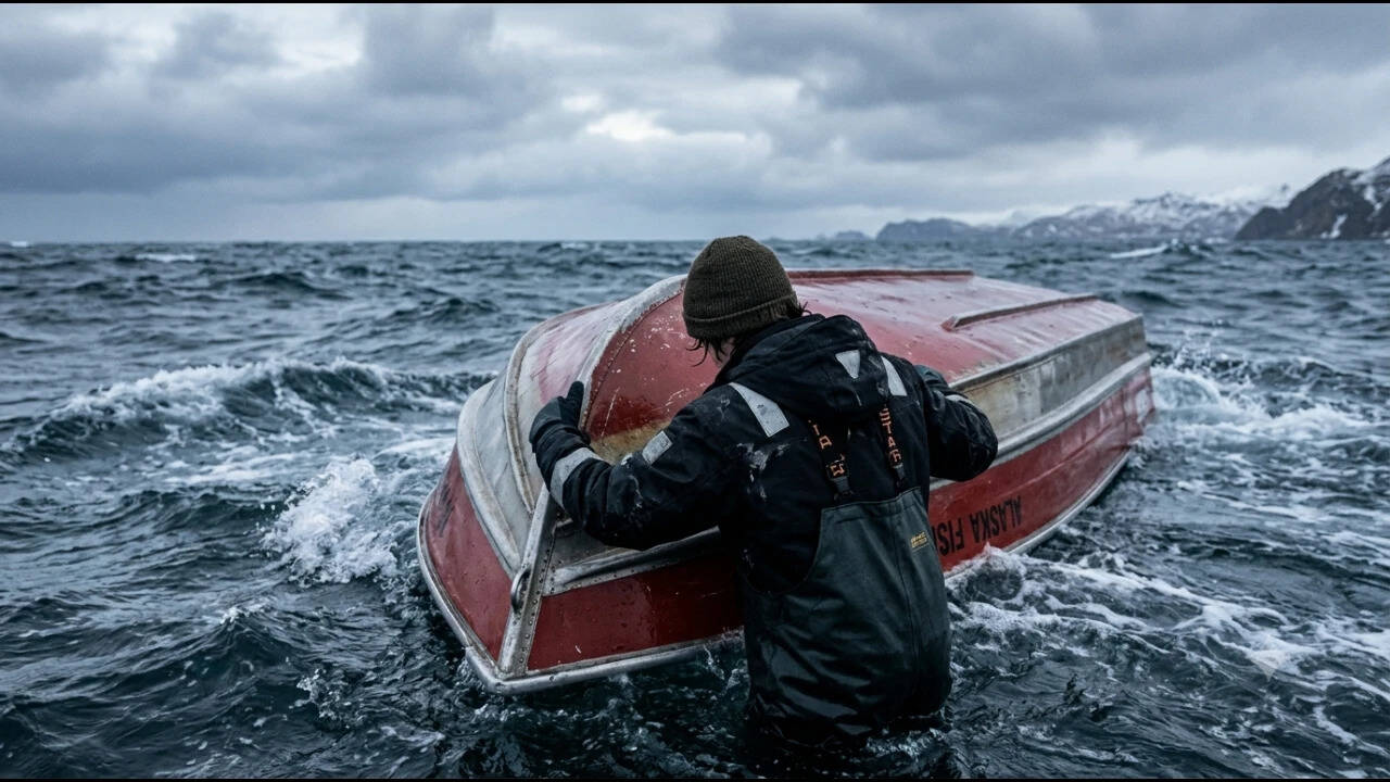 15-year-old found alive on overturned fishing boat after going missing off Alaska