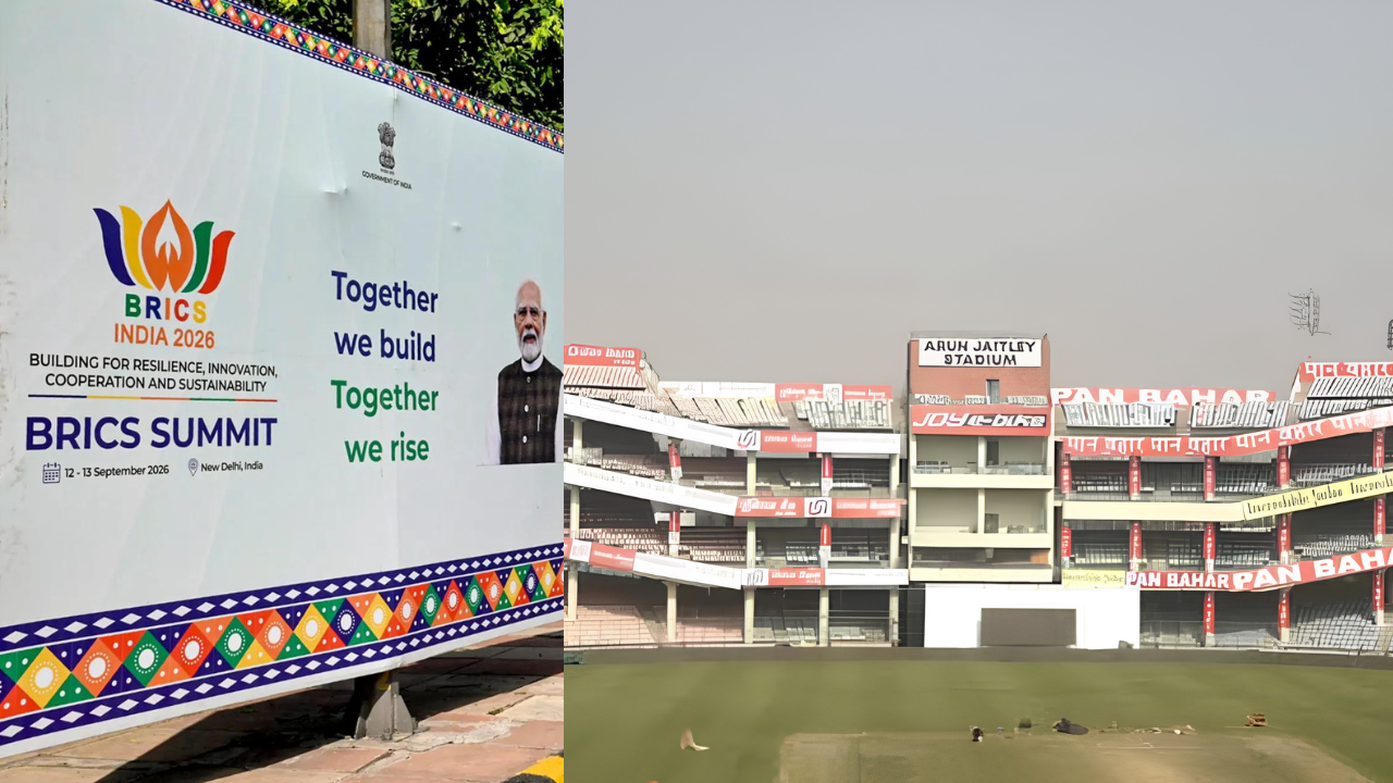 VVIP convoys and 35,000 cricket fans: India-Afg T20 to clash with Brics traffic in Delhi