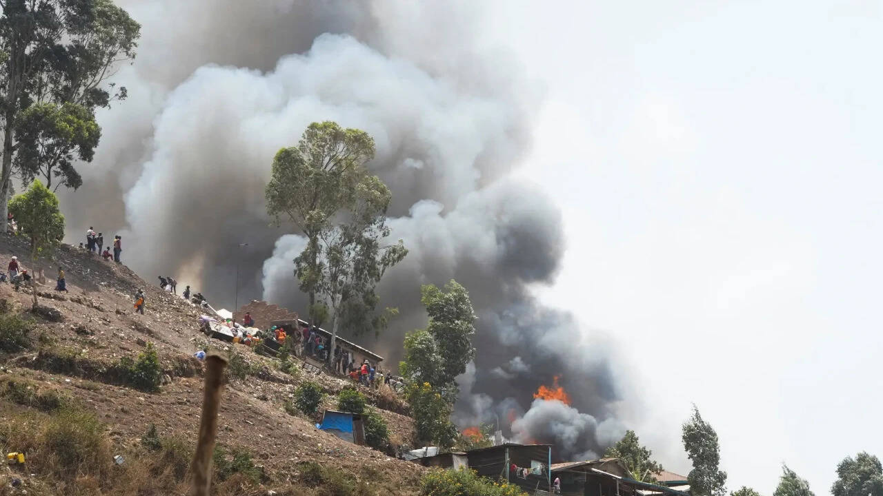 At least 24 schoolchildren killed after fire engulfs schools in rebel-controlled Congo