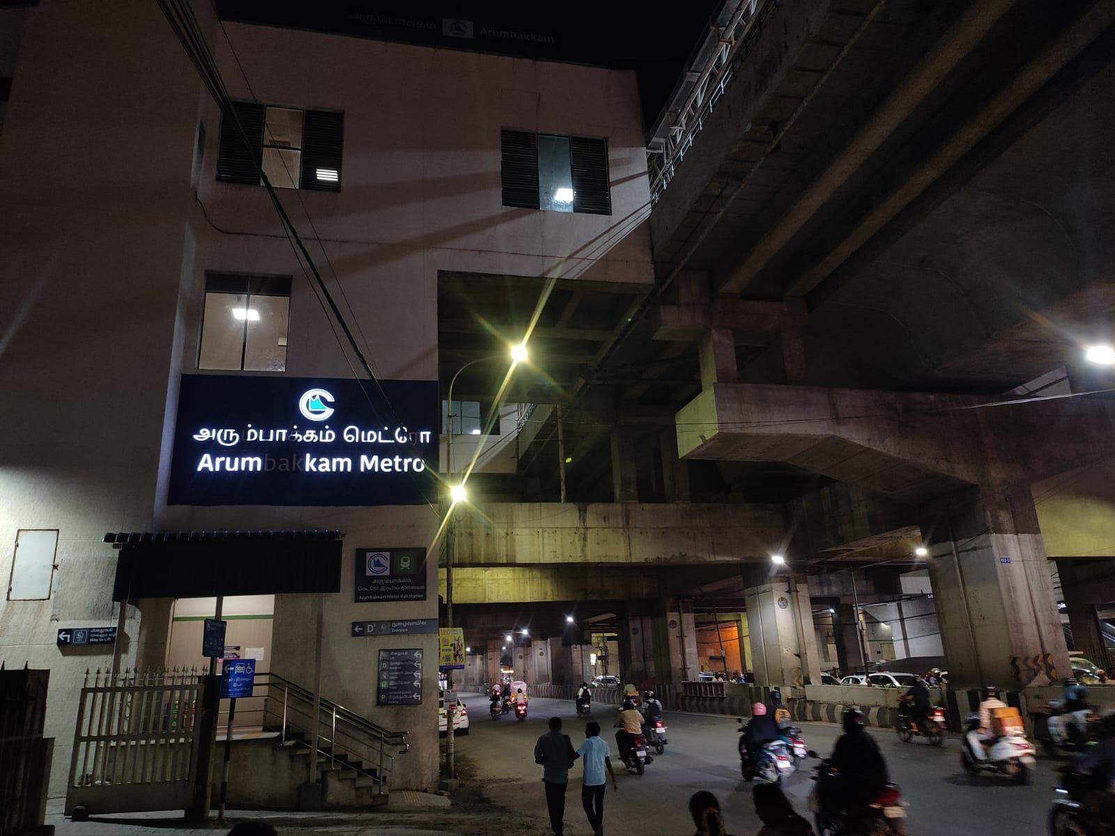 Arumbakkam Metro Station Set for Seven-Storey Commercial Hub