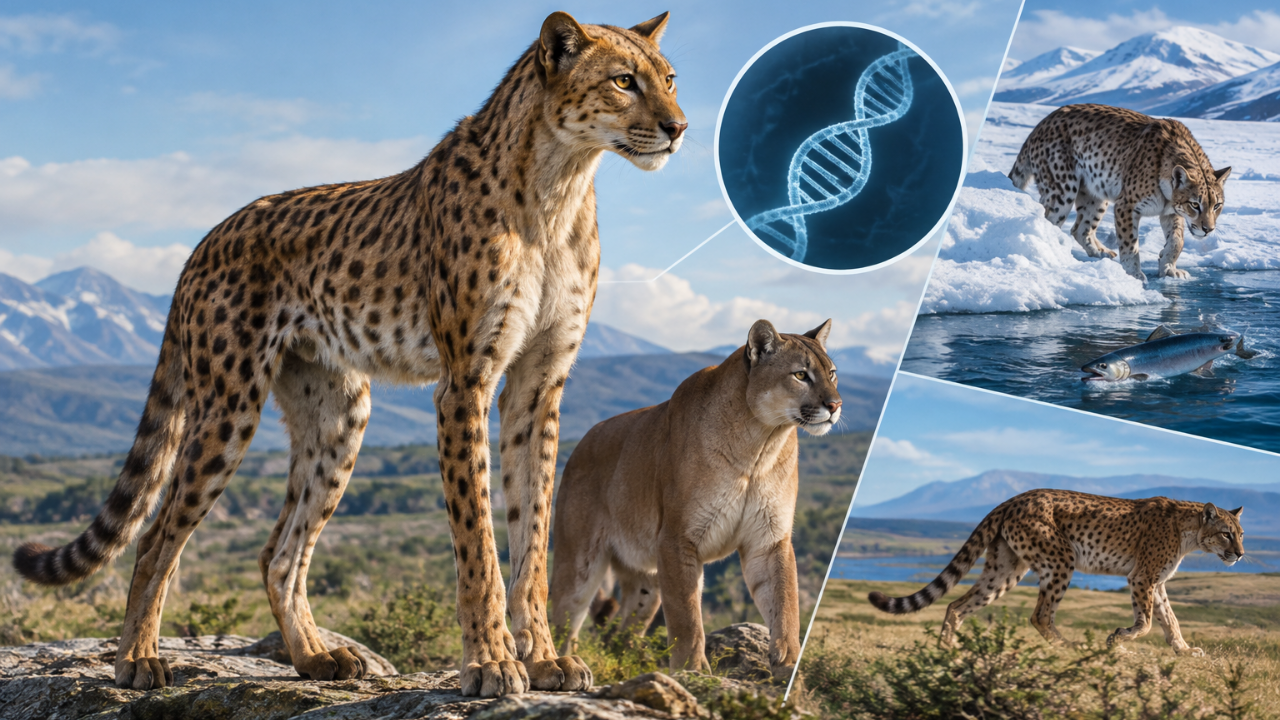 Ancient DNA reveals North America’s ‘cheetah’ was actually closer to pumas