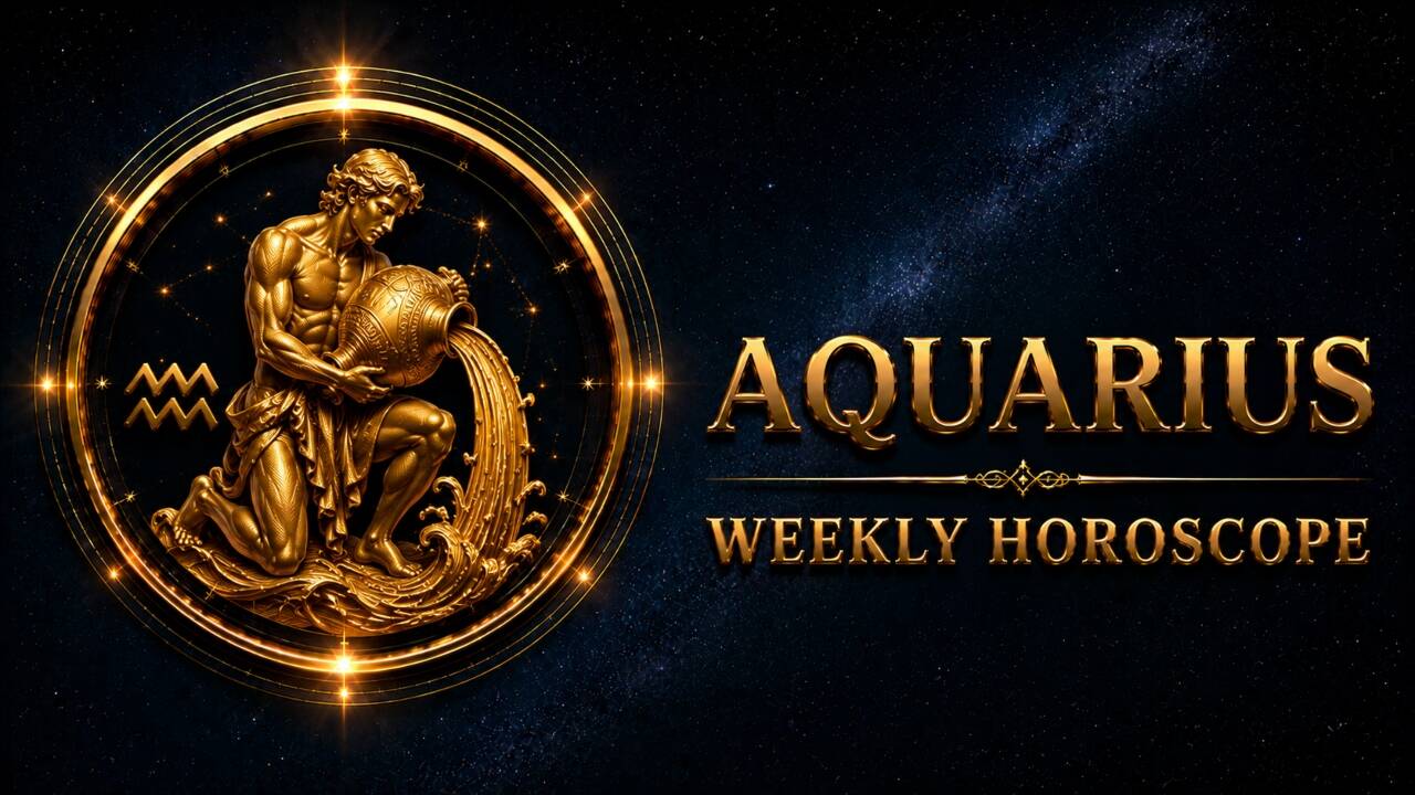 Aquarius Weekly Horoscope: Gains rise amid restlessness; avoid rushing into things