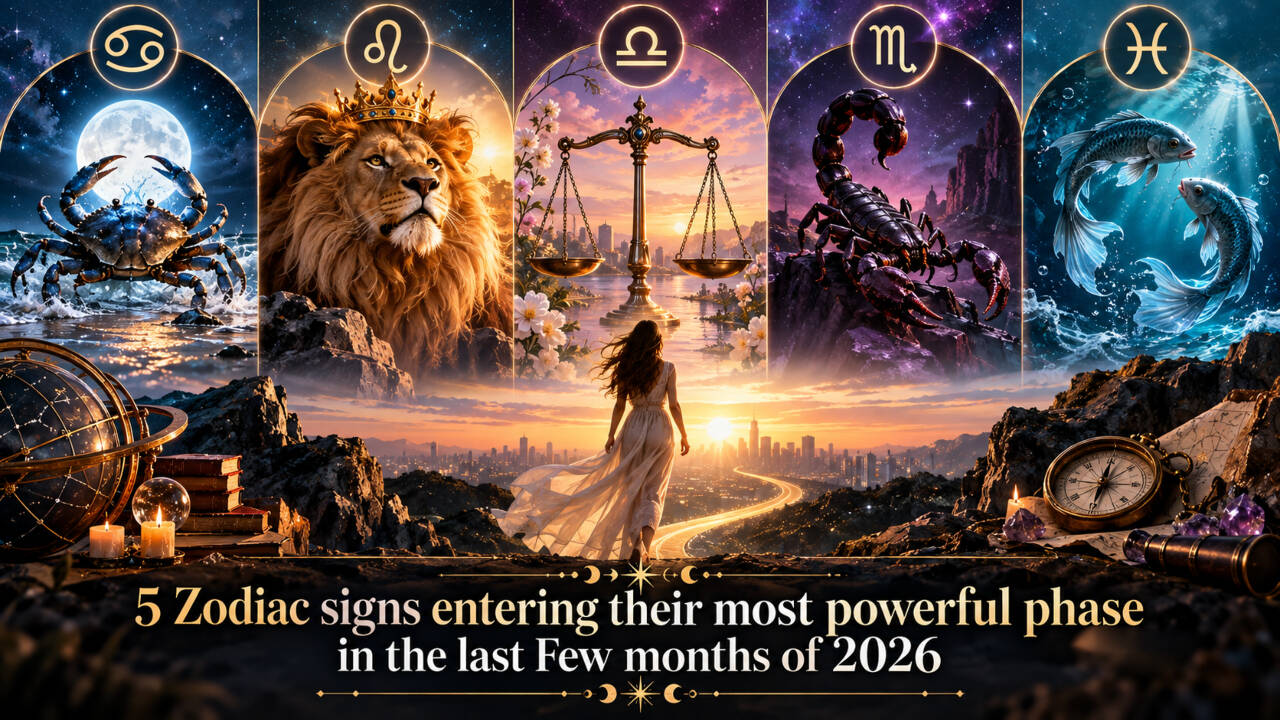 Five Signs' Powerful Phase: Late 2026 brings key openings; Cancer, Leo, Libra, Scorpio, Pisces